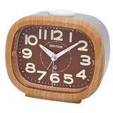 Rhythm Bell Alarm Super Silent Alarm Clock CRA849BR06
