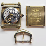 [RARE] CARTIER Must De Cartier Trinity Tank, 1980s Vintage Handwinding Watch