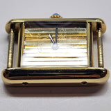 [RARE] CARTIER Must De Cartier Trinity Tank, 1980s Vintage Handwinding Watch