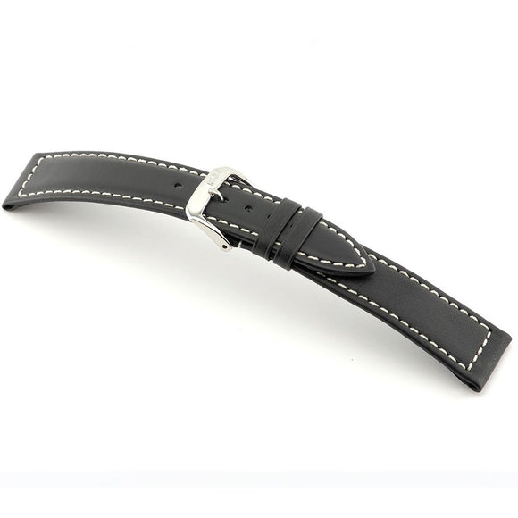 RIOS DIVE Genuine Cowhide Water-resistant Leather Watch Straps