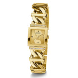 Guess Runaway Gold Tone Stainless Steel Strap Ladies Watch GW0603L2 - Watch it! Pte Ltd
