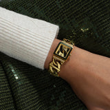 Guess Runaway Gold Tone Stainless Steel Strap Ladies Watch GW0603L2 - Watch it! Pte Ltd