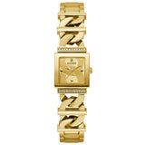 Guess Runaway Gold Tone Stainless Steel Strap Ladies Watch GW0603L2 - Watch it! Pte Ltd