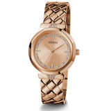 Guess Rumour Rose Gold Tone Stainless Steel Strap Ladies Watch GW0613L3 - Watch it! Pte Ltd
