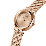 Guess Rumour Rose Gold Tone Stainless Steel Strap Ladies Watch GW0613L3 - Watch it! Pte Ltd