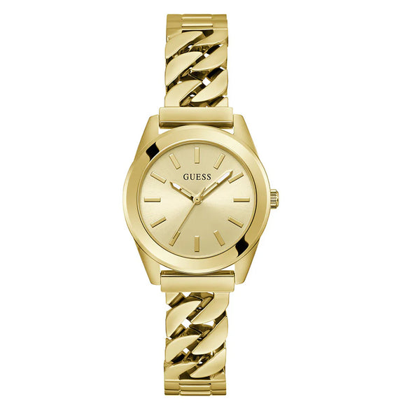 Guess Serena Gold Tone Stainless Steel Strap Ladies Watch GW0653L1