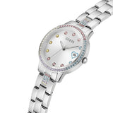 Guess Three of Hearts Stainless Steel Strap Ladies Watch GW0657L1