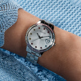 Guess Three of Hearts Stainless Steel Strap Ladies Watch GW0657L1