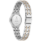 Guess Pixie Rose Gold Silver Two Tone Watch with Crystals bezel GW0931L5 - Watch it! Pte Ltd