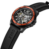 Kenneth Cole Orange Bezel Automatic Mens Watch KCWGR0013503 - Watch it! Pte Ltd