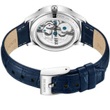 Kenneth Cole Blue Leather Strap Automatic Ladies Watch KCWLE2235501 - Watch it! Pte Ltd