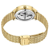 Kenneth Cole Gold Tone Stainless Steel Strap Automatic Ladies Watch KCWLL2222405 - Watch it! Pte Ltd