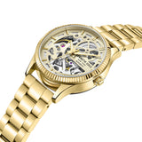 Kenneth Cole Gold Tone Stainless Steel Strap Automatic Ladies Watch KCWLL2222407 - Watch it! Pte Ltd