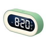 LED Digital Micro USB powered Alarm Clock With Volume Control & Night Light