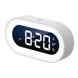 LED Digital Micro USB powered Alarm Clock With Volume Control & Night Light