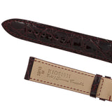 RIOS LORD Genuine Crocodile Leather Watch Straps