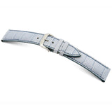 RIOS LOUISIANA Embossed Alligator Grain Leather Watch Straps