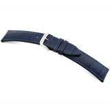 RIOS LOUISIANA Embossed Alligator Grain Leather Watch Straps