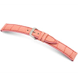 RIOS LOUISIANA Embossed Alligator Grain Leather Watch Straps