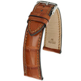 RIOS PRESIDENT Genuine Alligator Leather Watch Straps