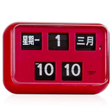 Twemco QD-35 Flip Clock Red