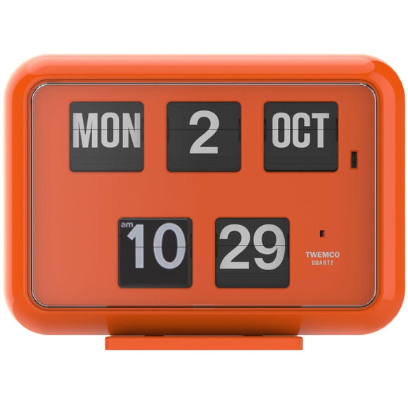 Twemco QD-35 Flip Clock Orange