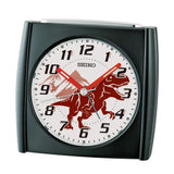 Seiko Bedside Alarm Clock with Dinosaur Print Designs QHE212 - Watch it! Pte Ltd