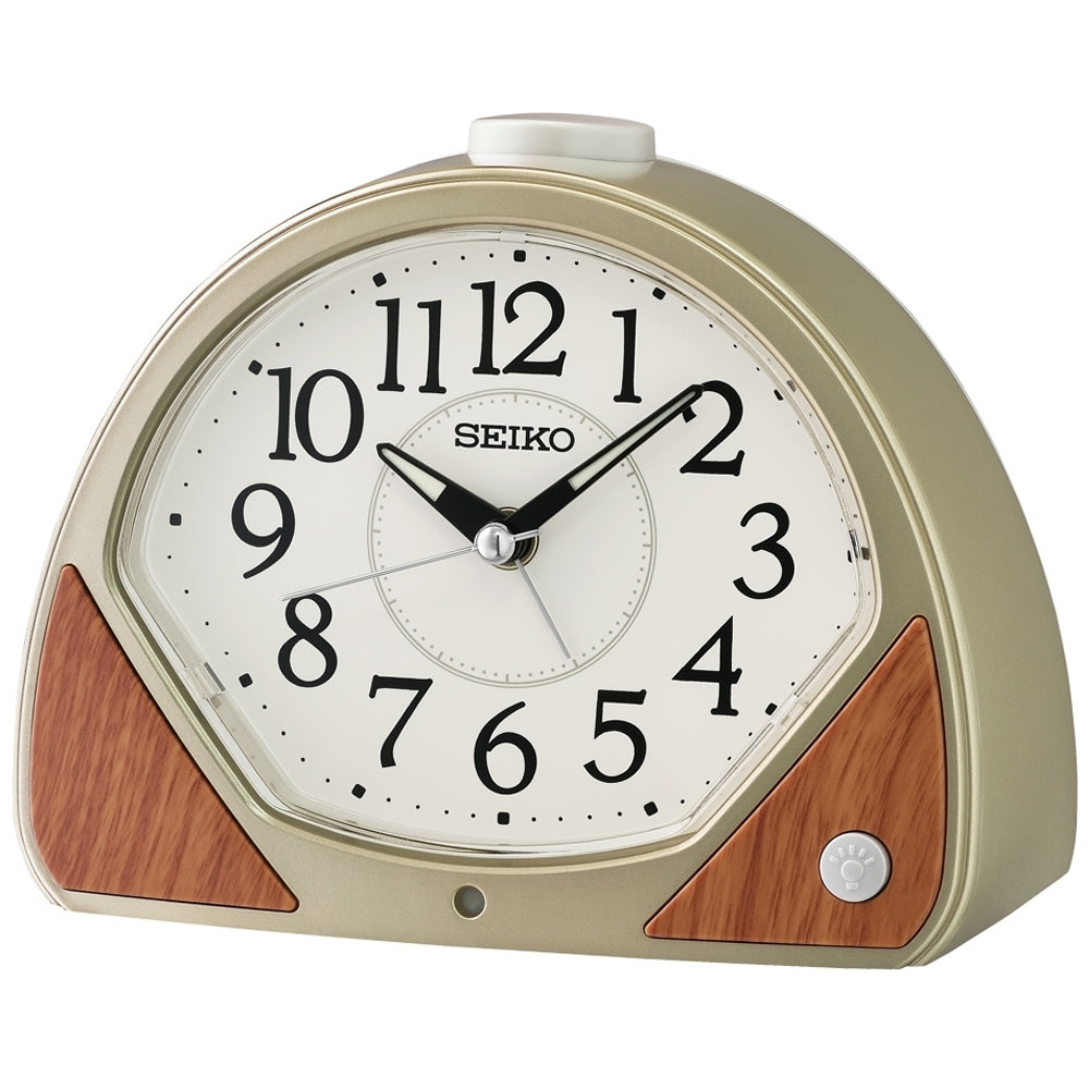SEIKO Constant Light Bedside Bell Alarm Clock QHK057G – Watch it! Pte Ltd