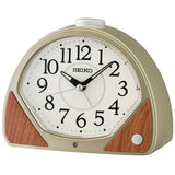 SEIKO Constant Light Bedside Bell Alarm Clock QHK057G