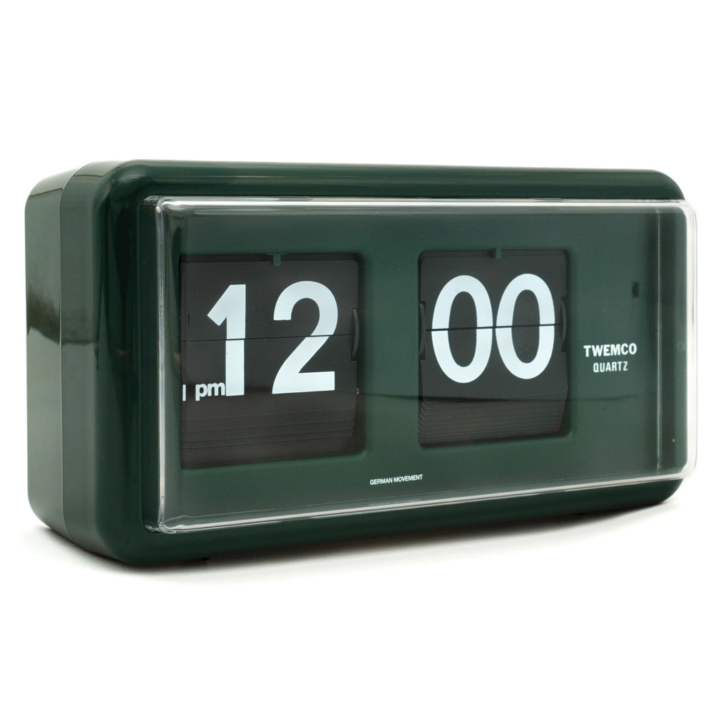 Twemco QT-30 Flip Clock Green – Watch it! Pte Ltd