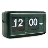 Twemco QT-30 Flip Clock Green - Watch it! Pte Ltd