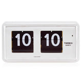 Twemco QT-30 Flip Clock White - Watch it! Pte Ltd