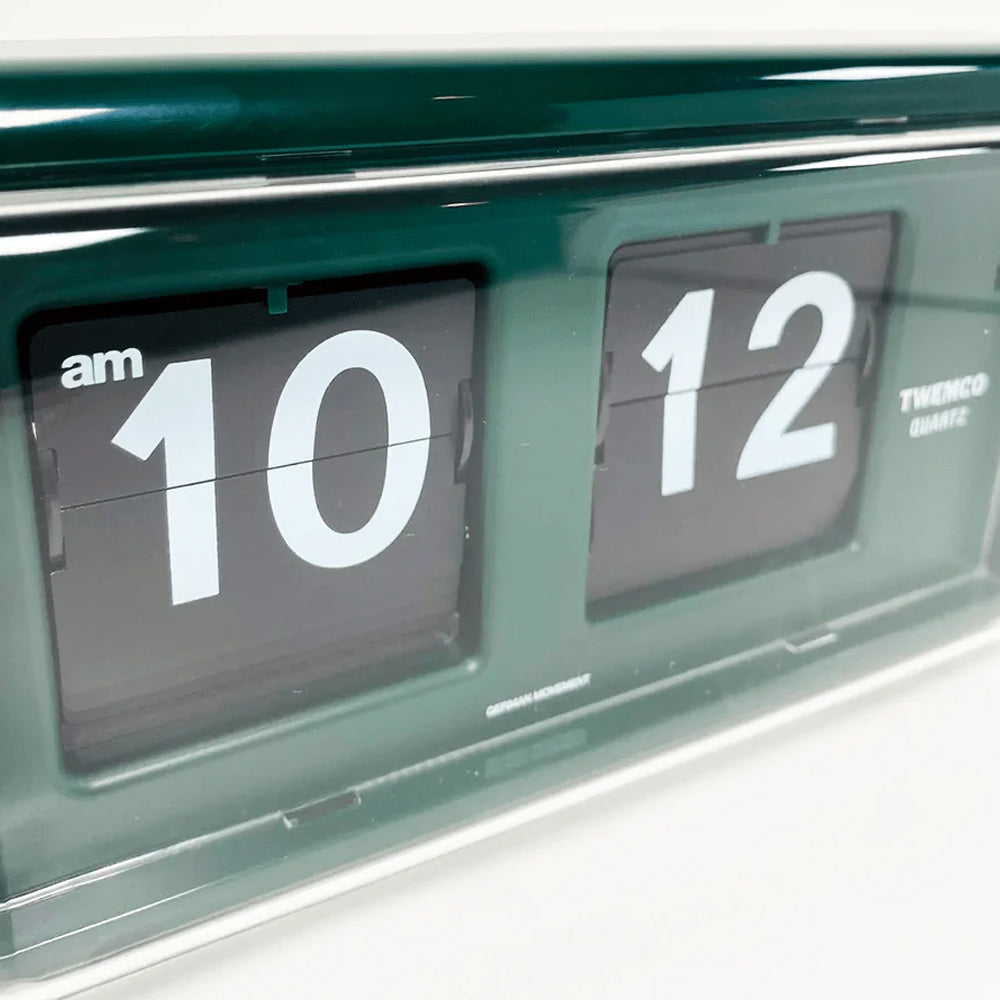 Twemco QT-30 Flip Clock Green – Watch it! Pte Ltd