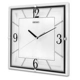 Seiko Square Shape Decorative Wall Clock QXA821W - Watch it! Pte Ltd