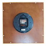Seiko Wooden Square Shape Decorative Wall Clock QXA845B