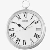 Seiko Aluminium Case Pocket Watch Design Wall Clock QXA850S