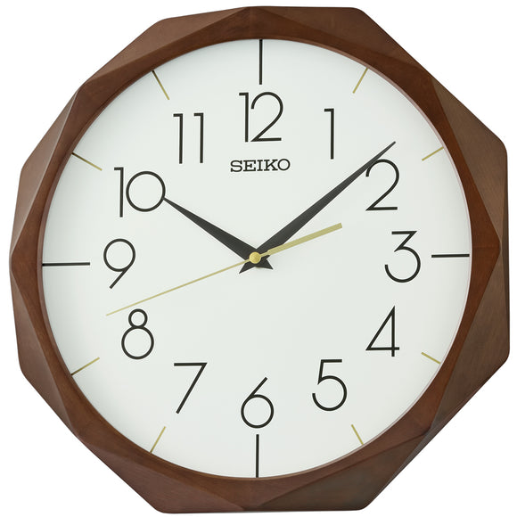 SEIKO 木製掛時計 QA-458Bピラミッド形 クォーツ日本製 国立科学博物館「未来技術遺産」にクロック3製品が同時登録 | セイコー