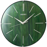 Seiko Decorative Green Wall Clock QXA867M - Watch it! Pte Ltd