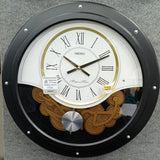 Seiko 18 Melodies Pendulum Wall Clock QXM617K