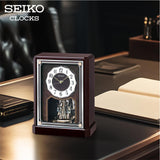 Seiko Wooden Decorative Mantel Clock QXN233B