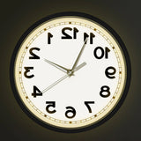 Anti-clockwise/ Reverse Working Wall Clock with Light Function  SK2-705 - Watch it! Pte Ltd