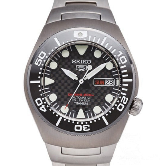 [RARE] Seiko 5 40th Anniversary Titanium Divers Watch SKZ205K (New Old Stock - Year 2005)