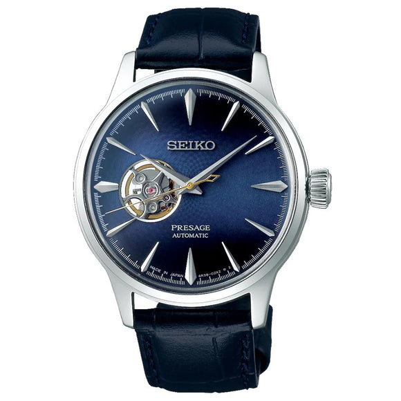Seiko PRESAGE (JAPAN Made) Open Heart Automatic Men's Watch SSA405J1 - Watch it! Pte Ltd