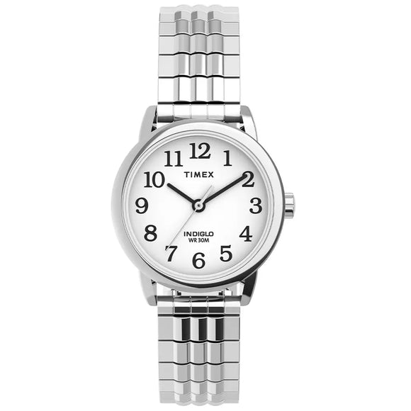 Timex EASY READER Silver-tone Expansion Band Ladies Watch TW2V05800