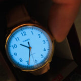 Timex MODERN EASY READER Leather Strap Ladies Watch TW2V25200