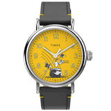 Timex Standard x Peanuts Featuring Snoopy Pot Of Gold Unisex Leather Strap Watch TW2V60400