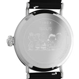 Timex Standard x Peanuts Feat Snoopy Happy Birthday Leather Strap Watch TW2V61000 - Watch it! Pte Ltd