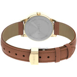 Timex EASY READER Leather Strap Ladies Watch with Deployment Clasp TW2V69200 - Watch it! Pte Ltd