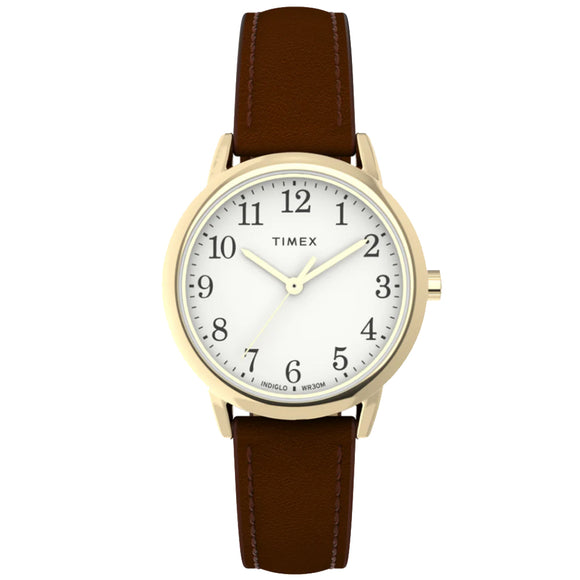 Timex EASY READER Ladies Eco-Friendly Sustainable Strap Watch TW2W32600
