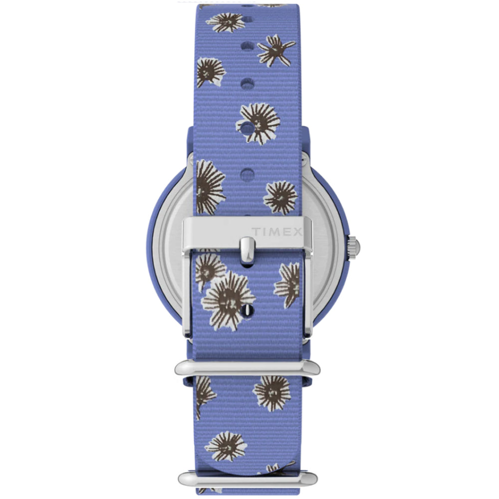 Timex Weekender x Peanuts Floral 34mm Fabric Strap Watch TW2W33500